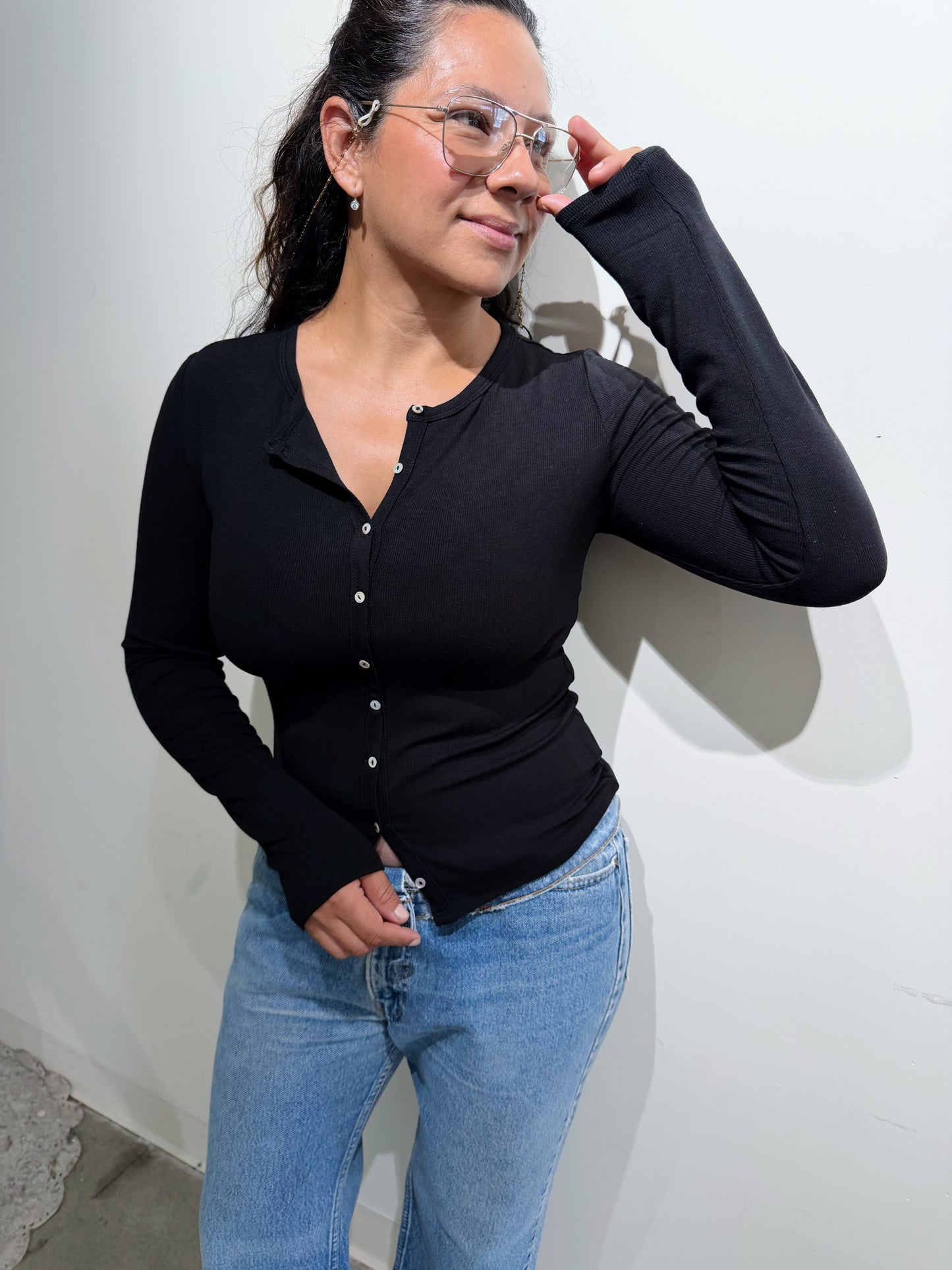 Libby Jersey Black