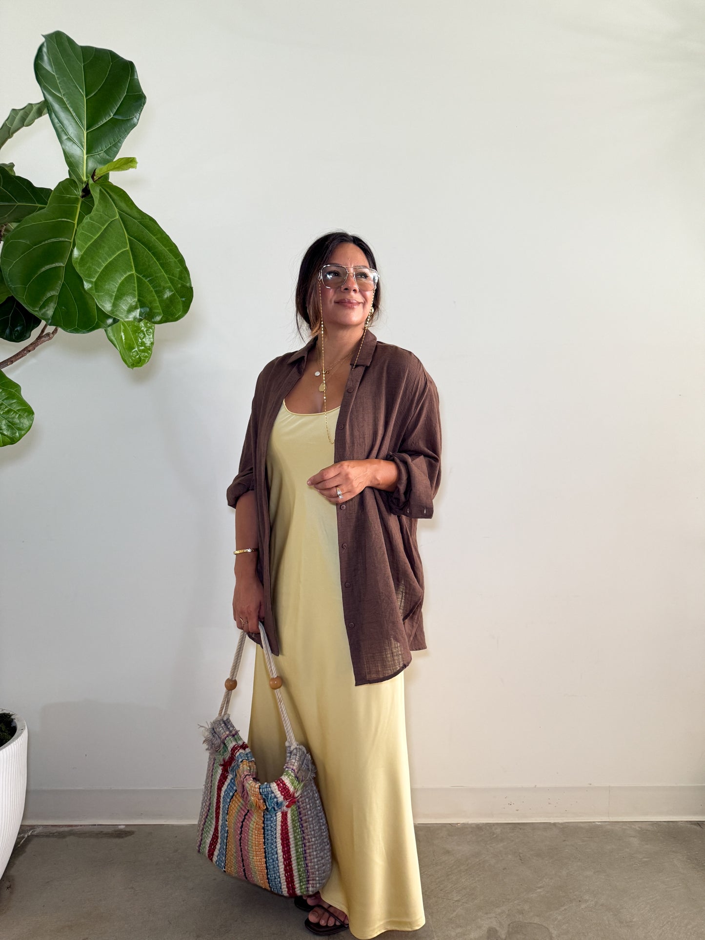 Lowel Oversized Button Down