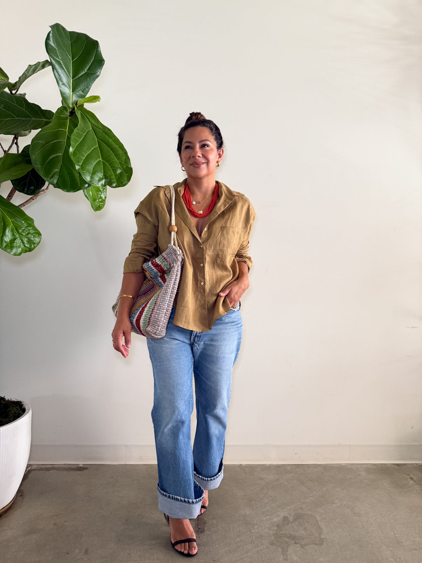 Larna Button Down