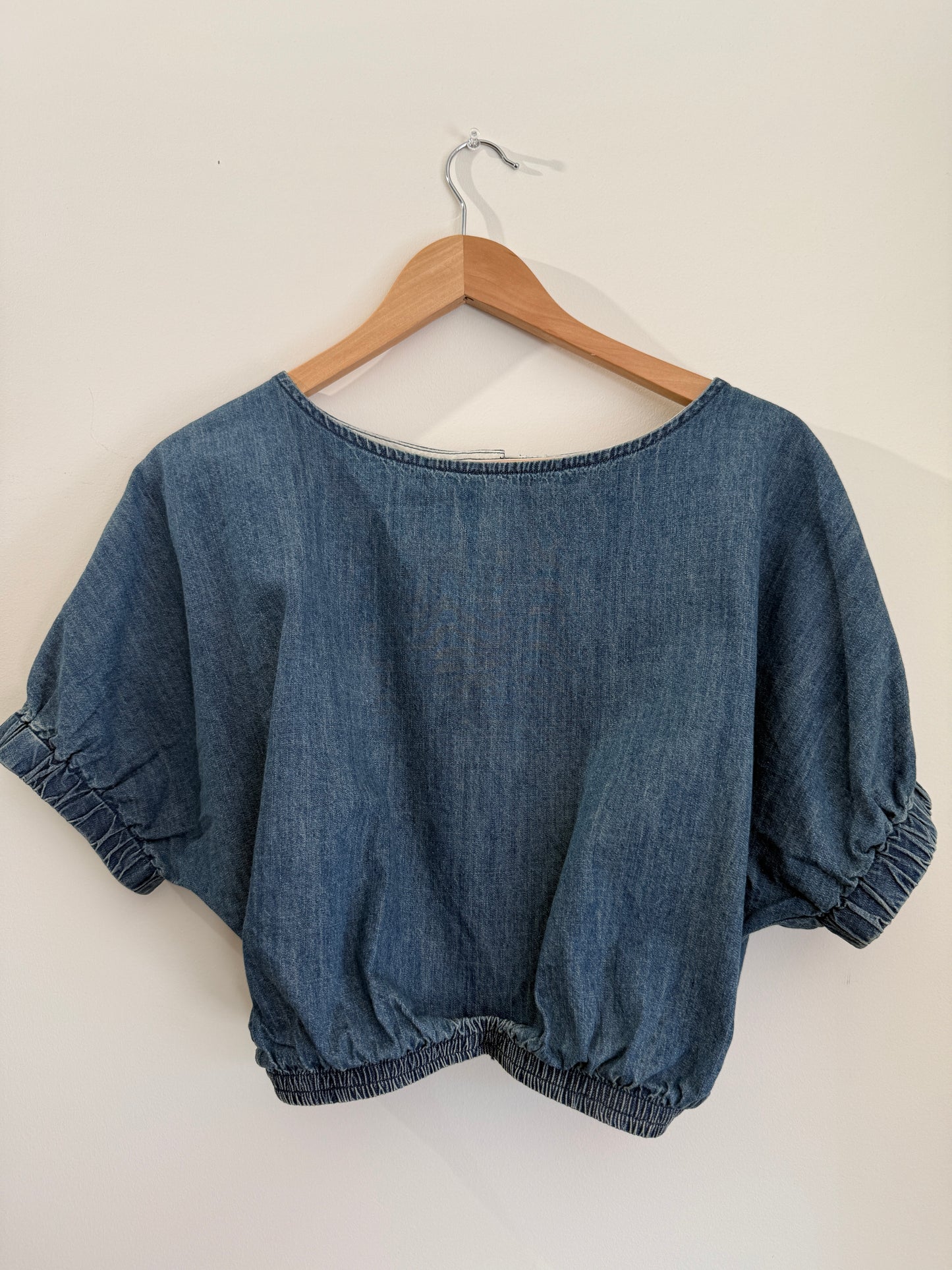 Lorenza Denim Top
