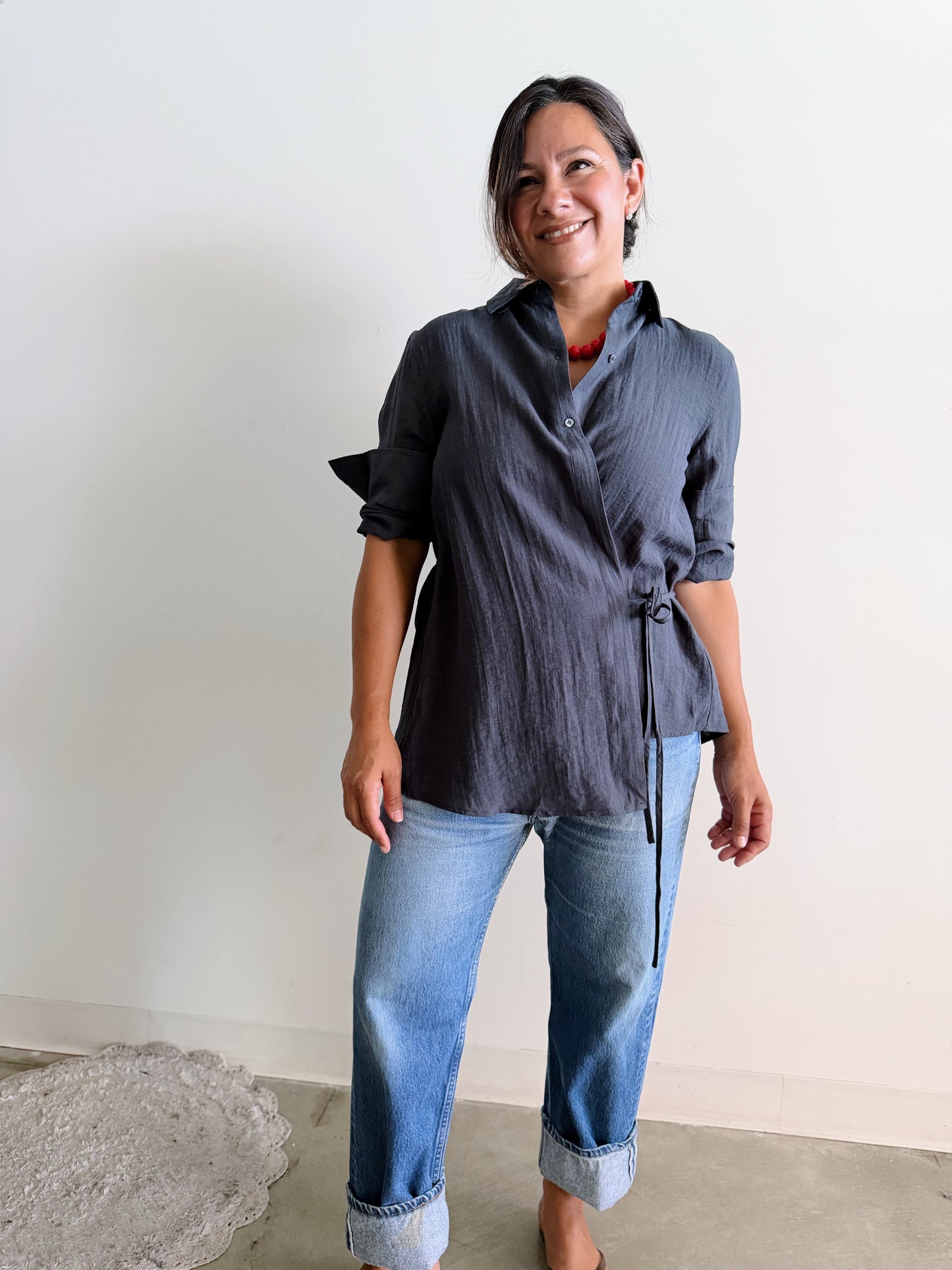 Mariela Wrap Blouse