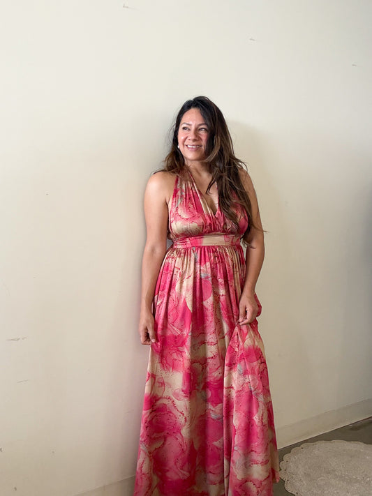 Odesa Maxi Halter Dress