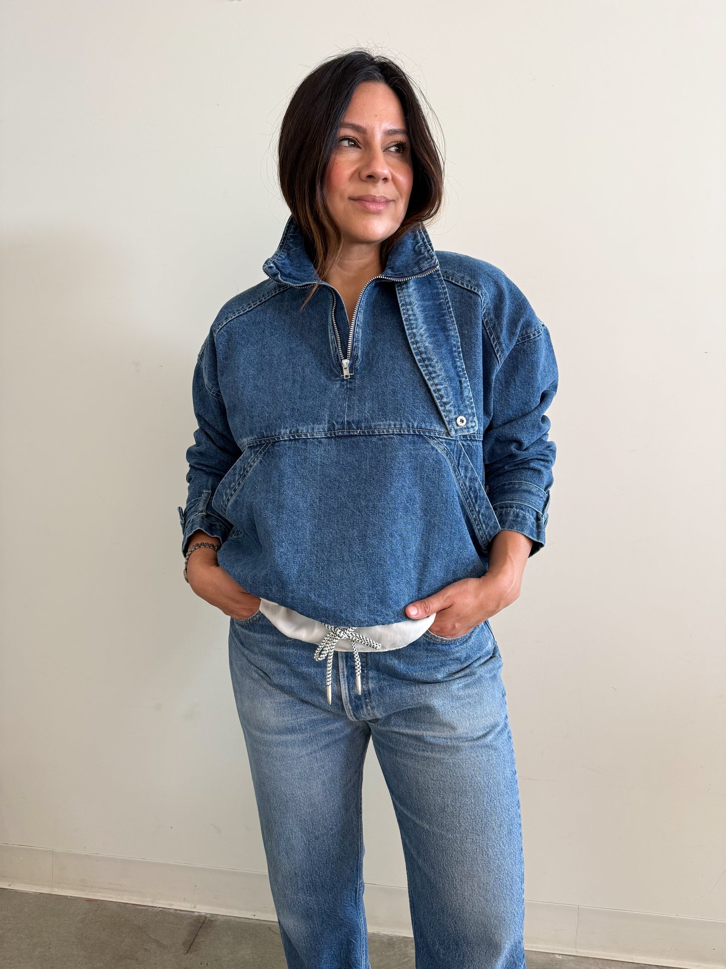 Drawstring Pullover