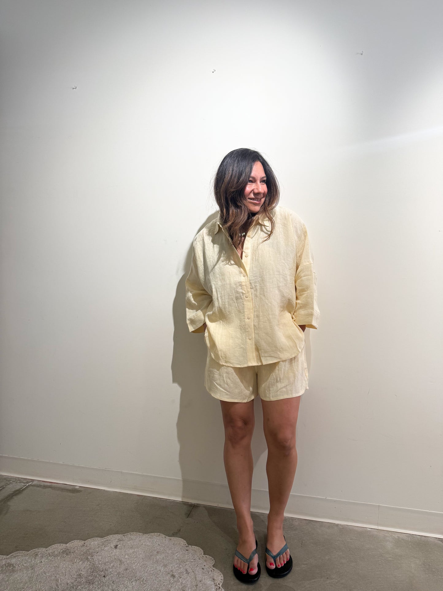 Sunny Button Down