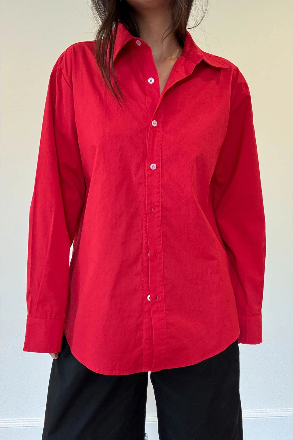NELL COTTON BUTTON UP