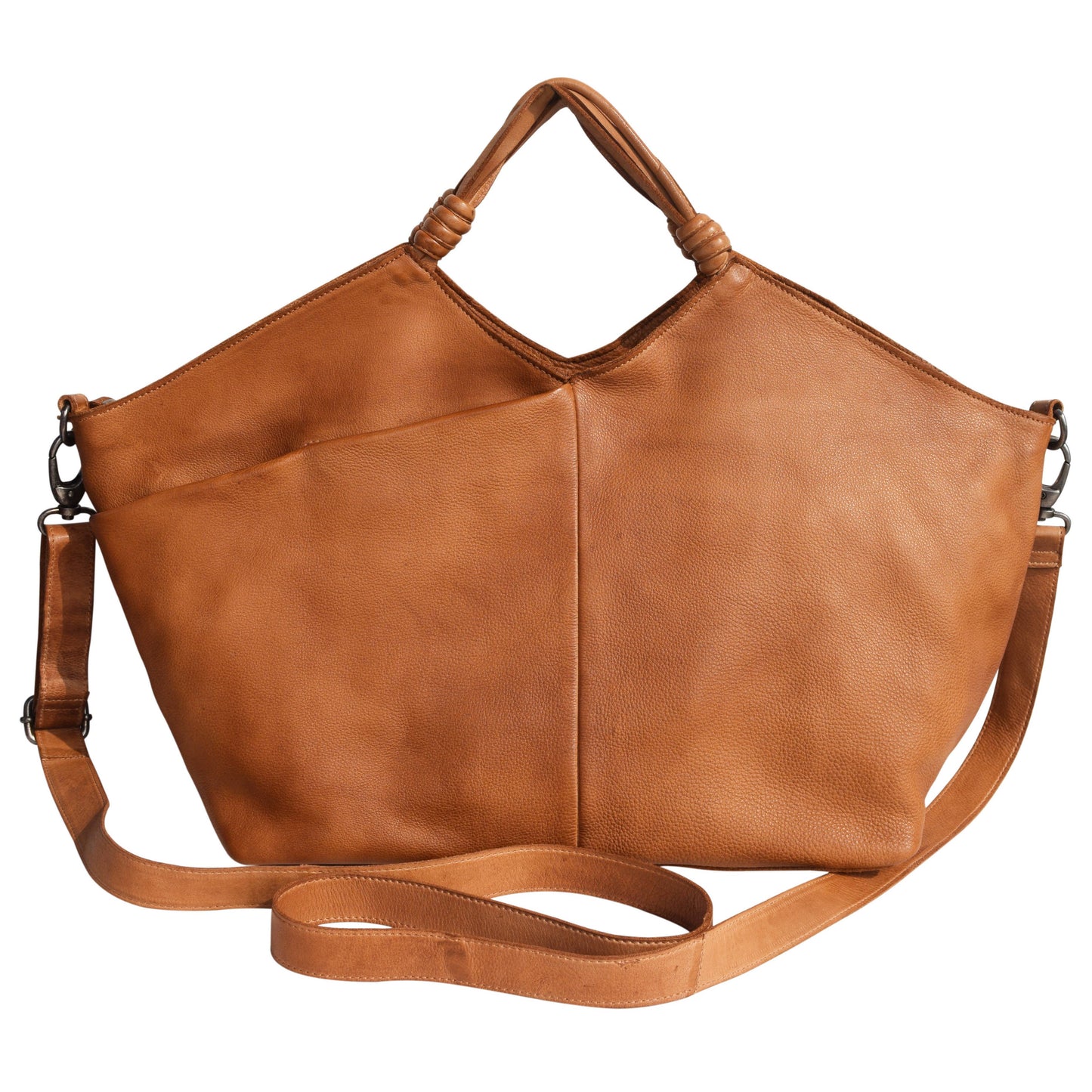 Nelly Handcrafted Leather Tote/Crossbody Bags