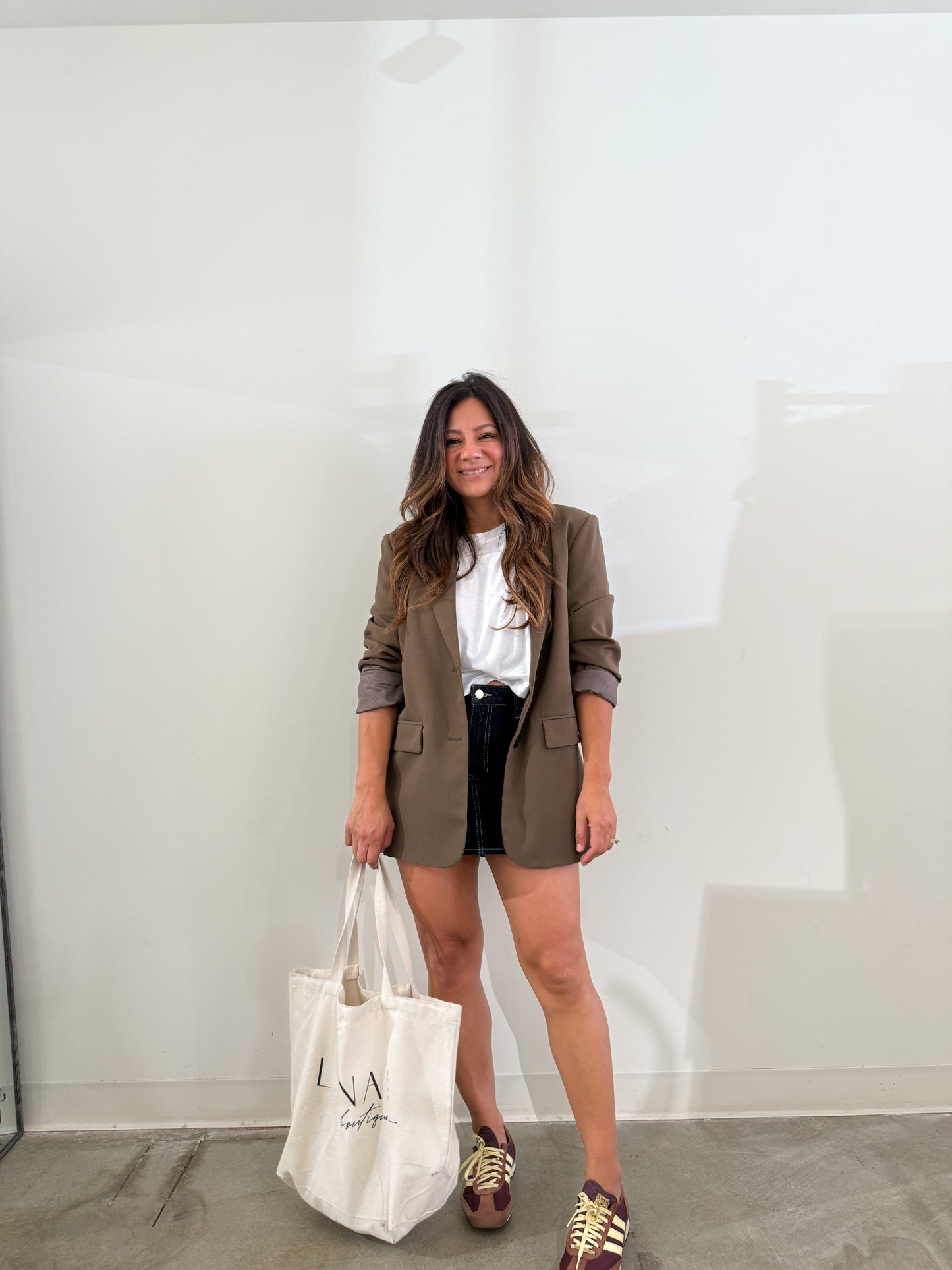 Addie Denim Mini Skirt