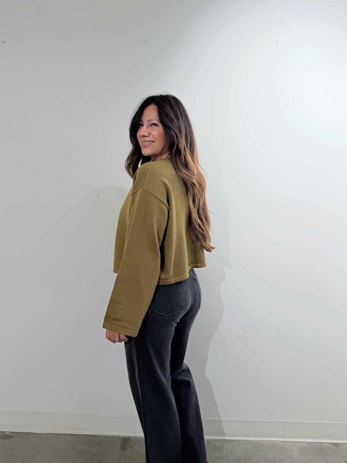 BELEN BOXY KNIT TOP