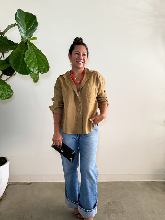 Larna Button Down