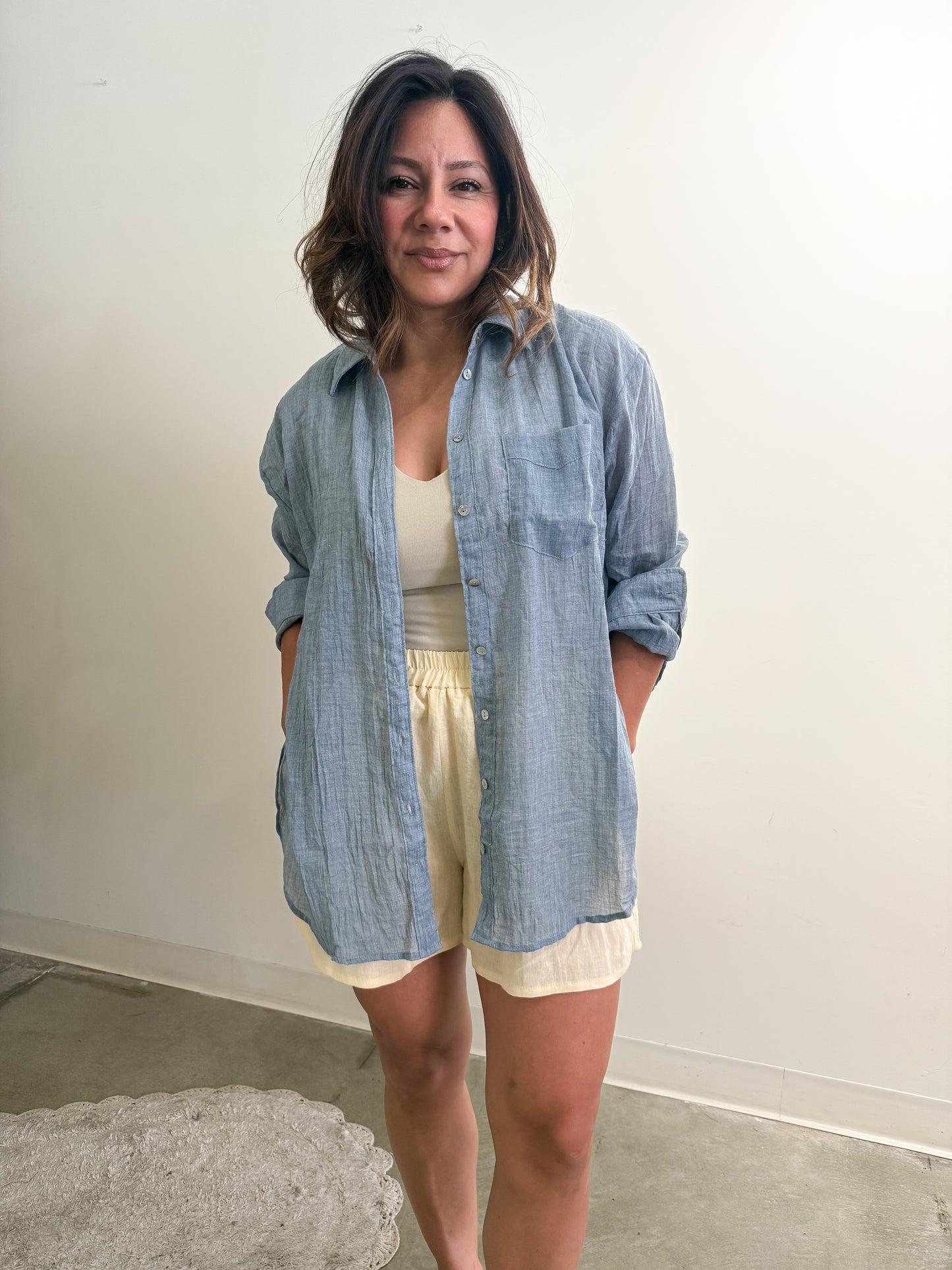 Olly Button Down