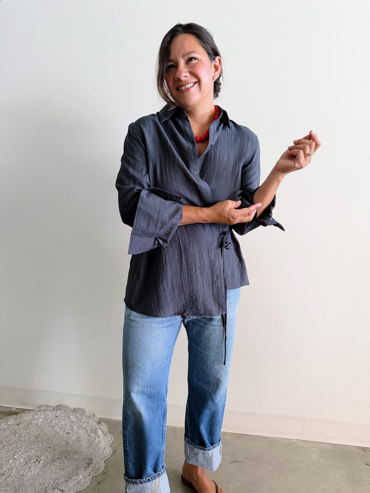 Mariela Wrap Blouse