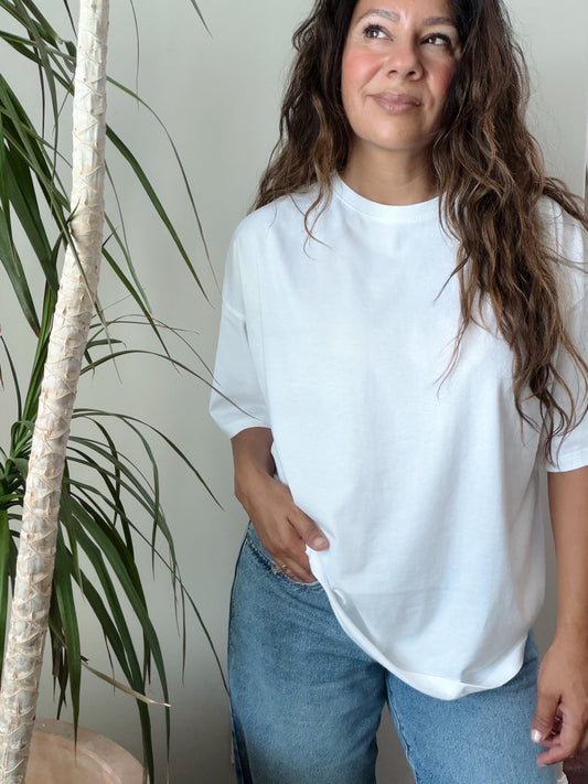 COTTON OVERSIZED TEE